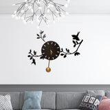 🕰️Birds on Branches Scenic Pendulum Clock 🌿