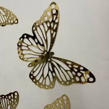 🦋 Acrylic Mirror Butterfly Set! - Wall Decoration 🦋